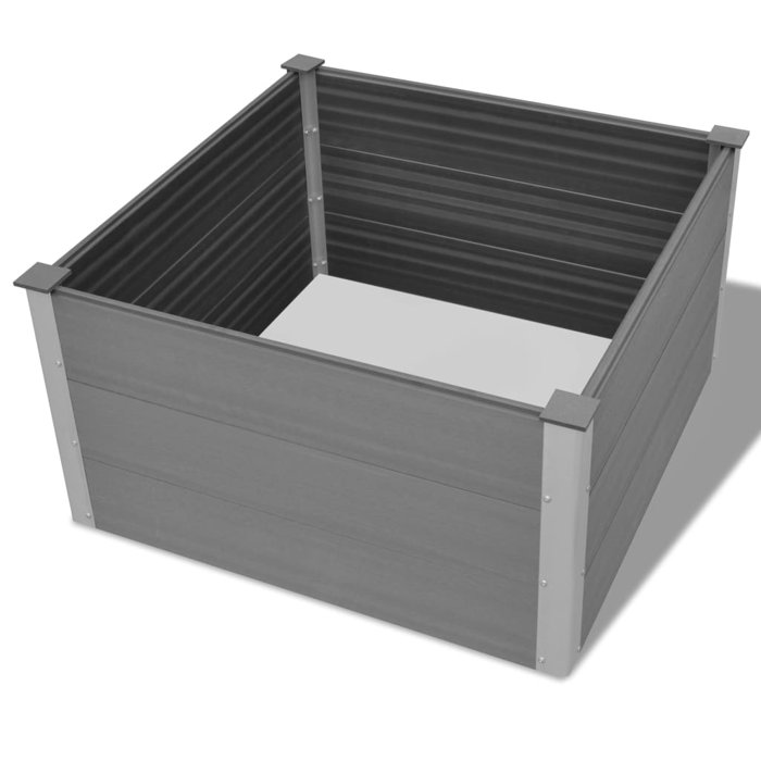 Red Barrel Studio® Raised Garden Bed Raised Flower Bed with Open Bottom